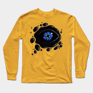 Blue Demon Eye Long Sleeve T-Shirt